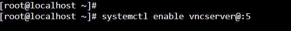 VNC server step
