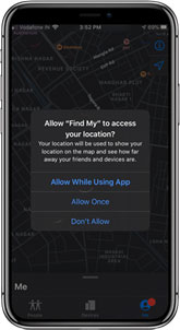 iphone find my device