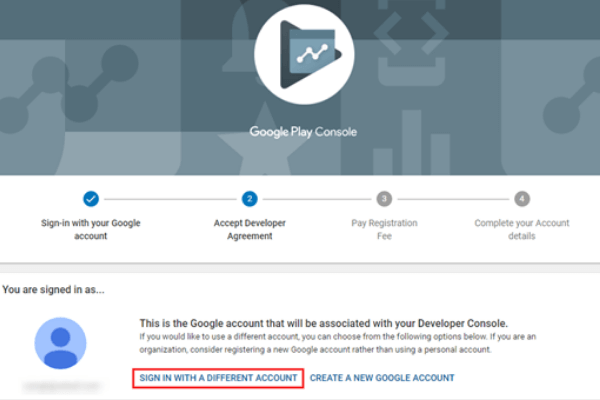 sign in google play acount